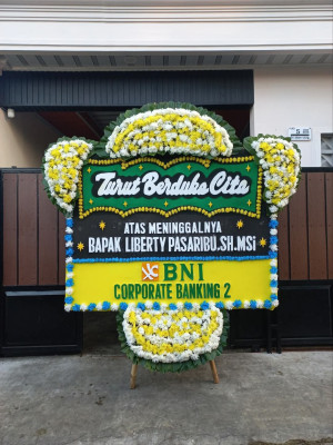 Papan Bunga Duka di Ciptasari