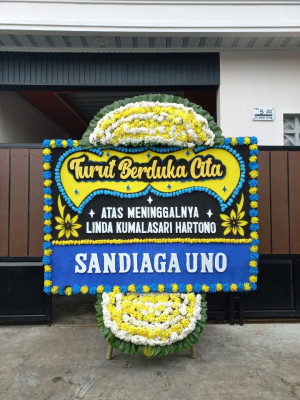 Papan Bunga Duka di Ciptasari
