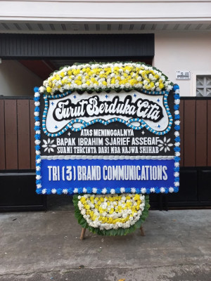 Papan Bunga Duka di Ciptasari